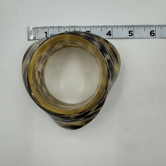Kate Spade New York Pop Art Ikat Leopard Print Resin Bangle Bracelet - Picture 5 of 6